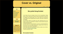 Desktop Screenshot of cover-vs-original.de